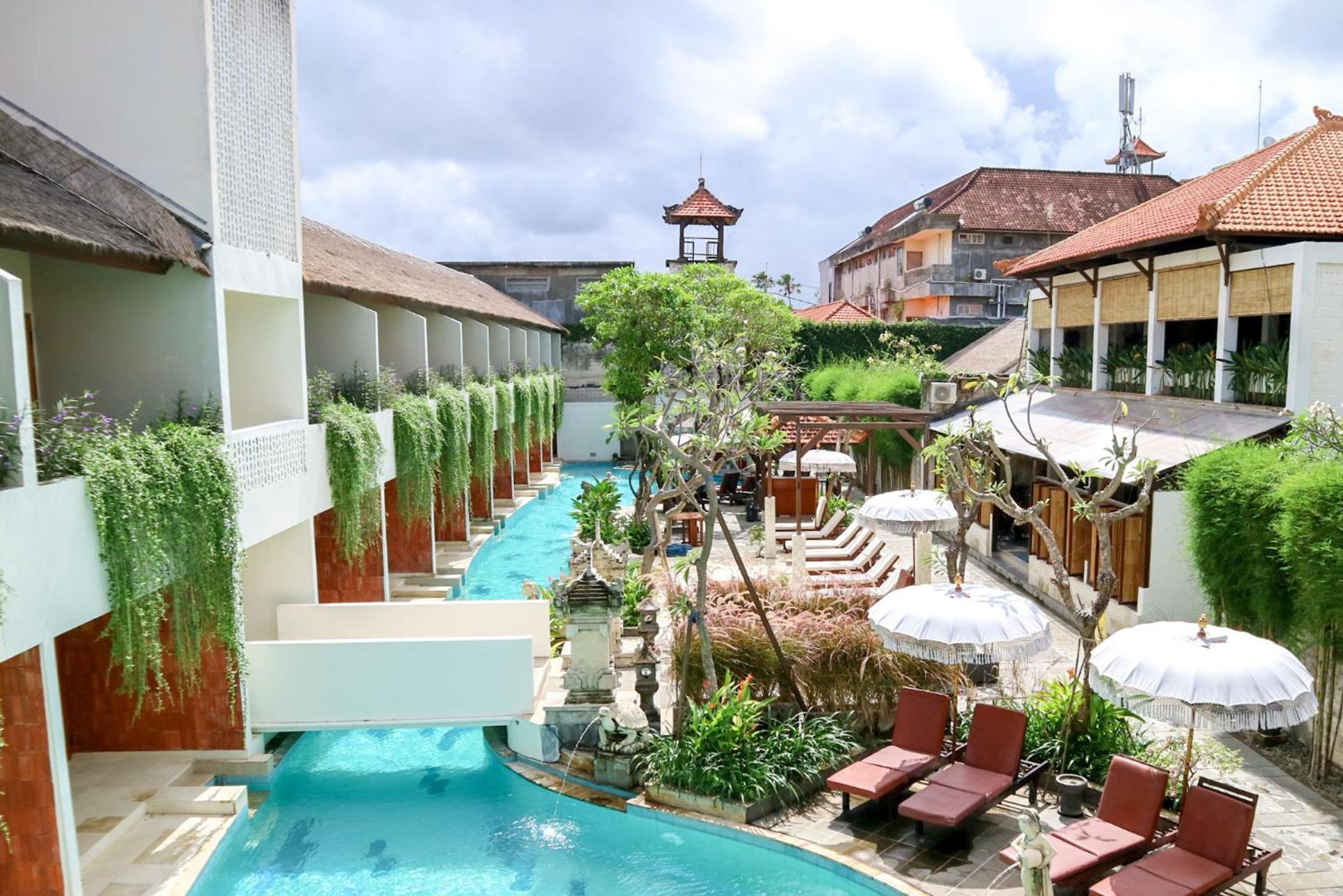 The Lagoon Bali Pool Hotel And Suites Legian Exteriör bild